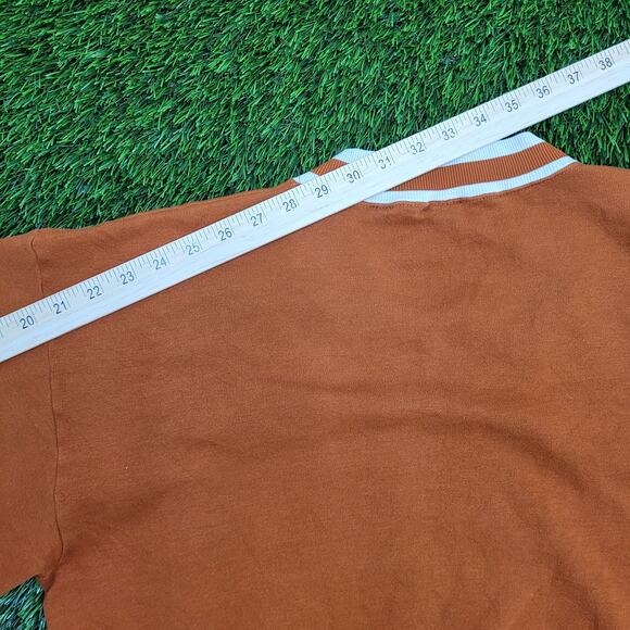 Vintage 80s Texas Ringer Sweatshirt Womens Large 23x23 Boxy - Picture 5 of 13